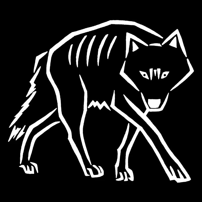 à pas de loup (blanc)