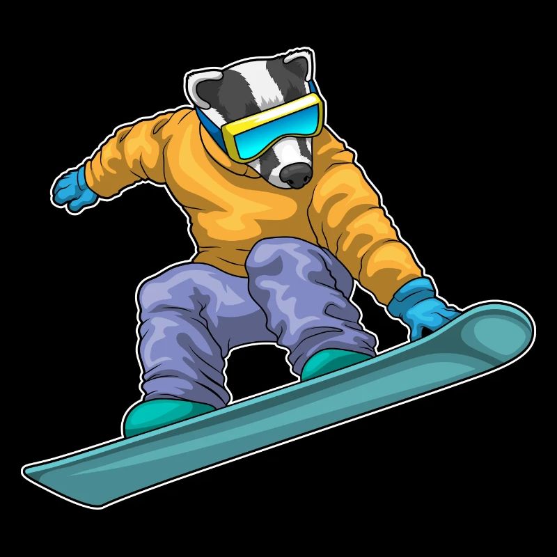 Dachs Snowboarder Snowboard