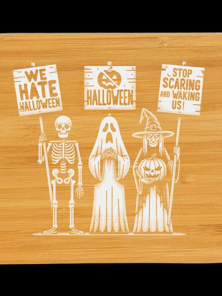 Halloween Protest Skeletons Design