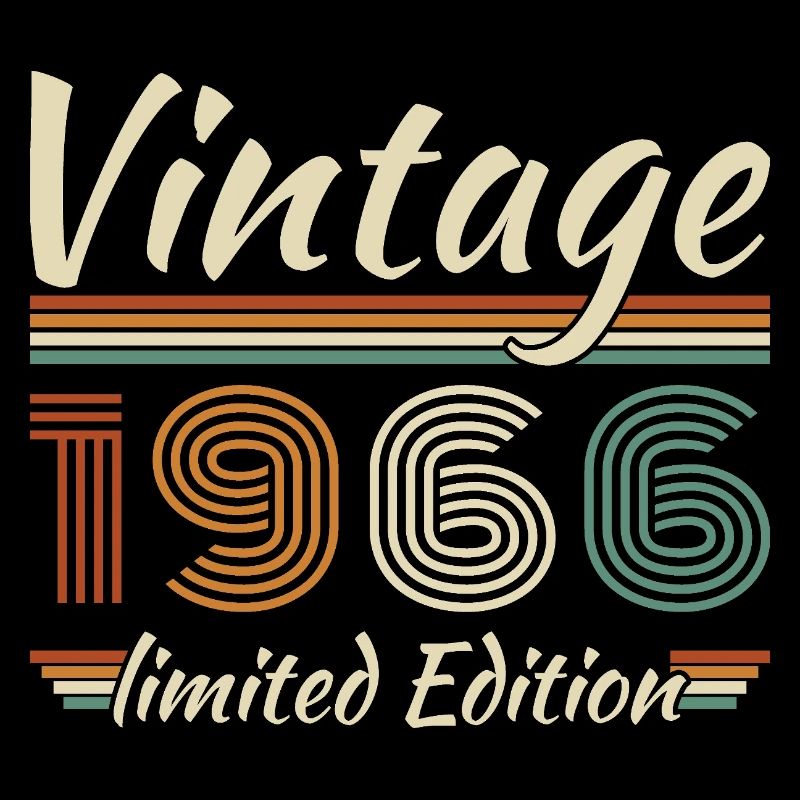 1966 Vintage Retro Geburtstagsgeschenk
