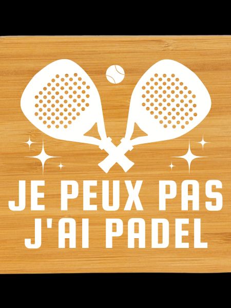 I can't I have padel