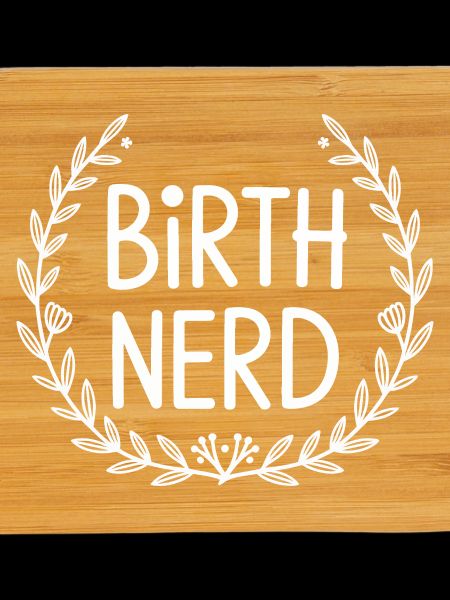 Birth nerd with laurell wreath