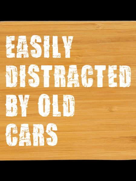 Distracted by old cars