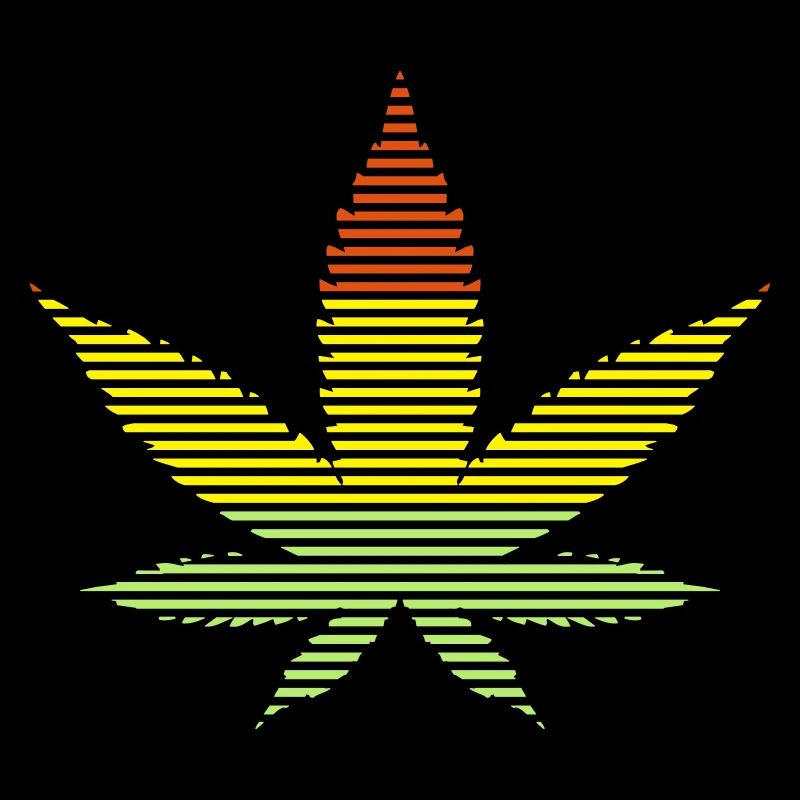 Cannabis-Blatt
