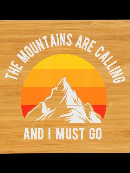 Mountains Are Calling Sunset Peak