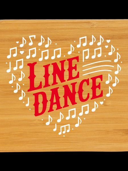Line Dance Heart Design