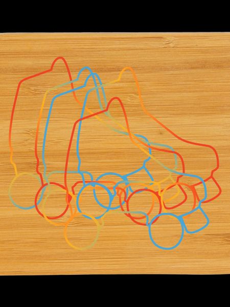 Patins à roulettes rétro