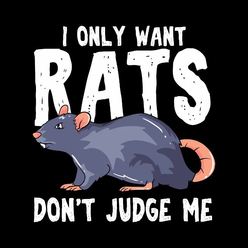 Illustration mignonne d’un rat bleu avec un rongeur de compagnie