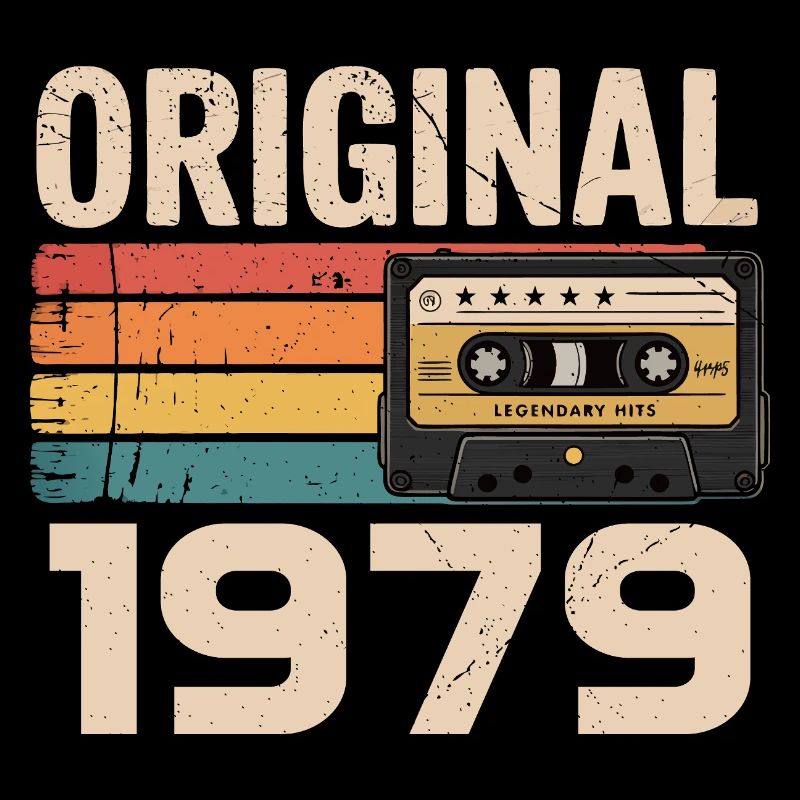Originaler Retro-Geburtstag 1979