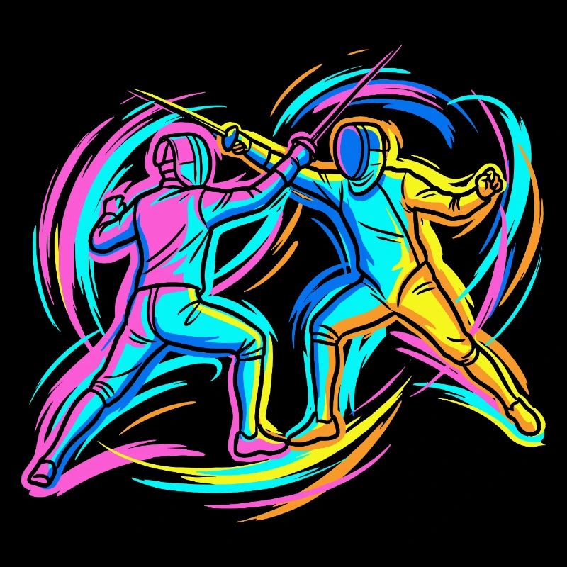 Duel d’escrime