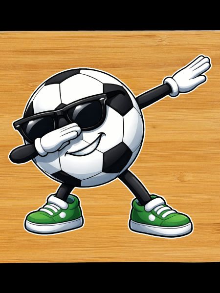 dabbing football