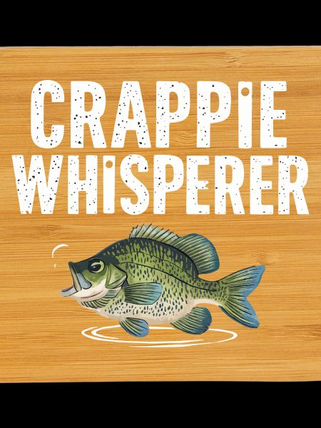 Crappie Whisperer Fish Motif