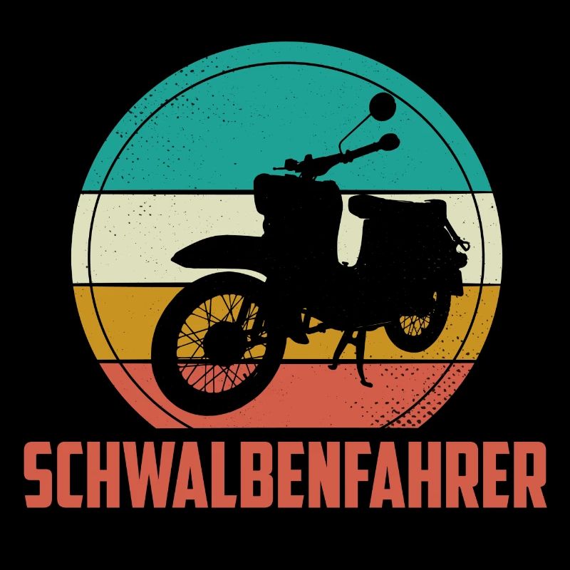 Schwalbe Moped Mofa DDR Schwalbenfahrer Geschenk
