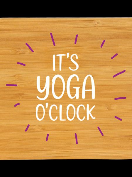 It's Yoga O'Clock