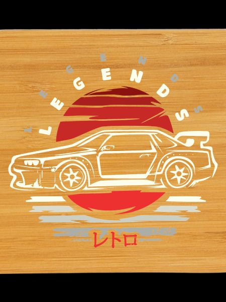 Japanisches Tuning-Auto Design – Legends Edition