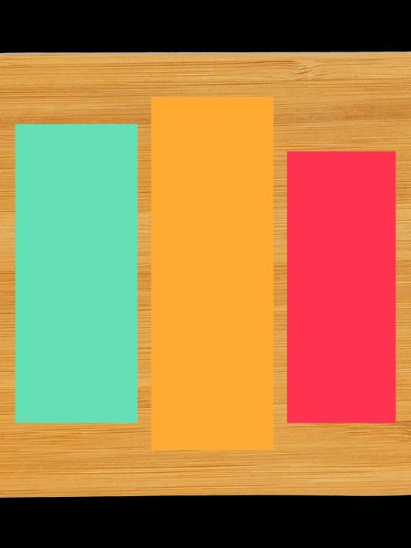 Tri Block Neon Palette