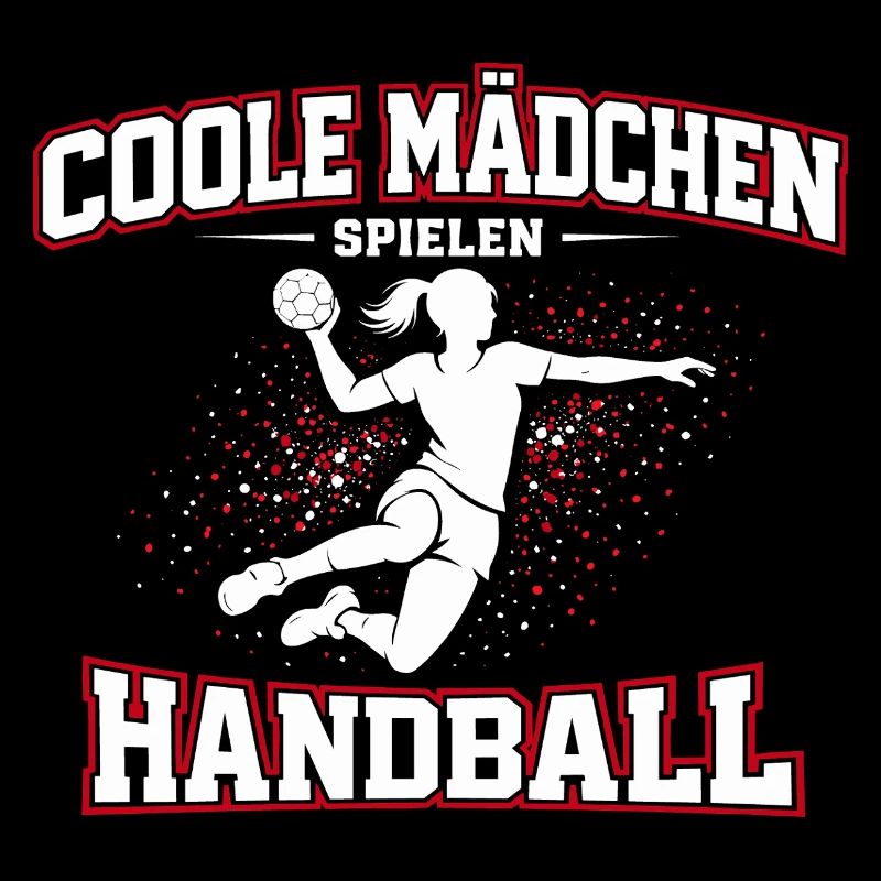 Handball Mädchen Spruch Geschenk