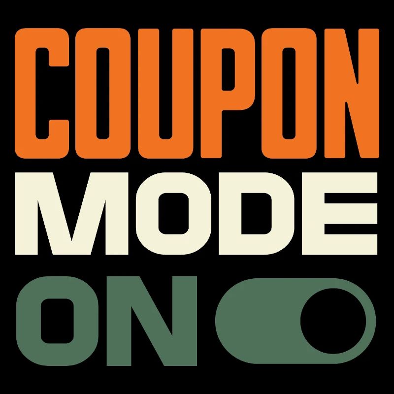 Coupon Mode On – Bargain Hunter Retro Design