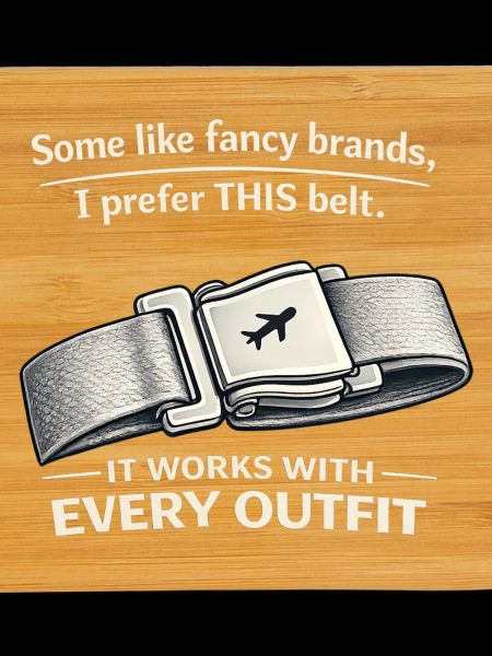 THIS Belt Spruch: Sitzgurt Flugzeug