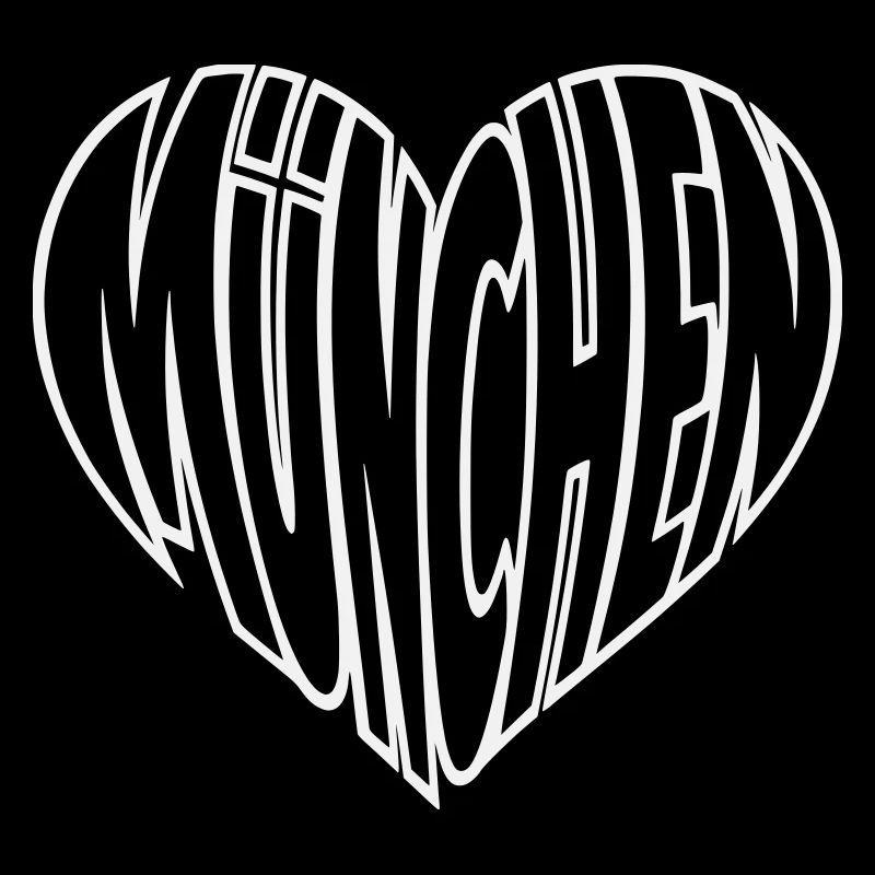 Munich Heart Lettering