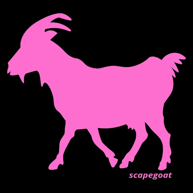 Scapegoat pink