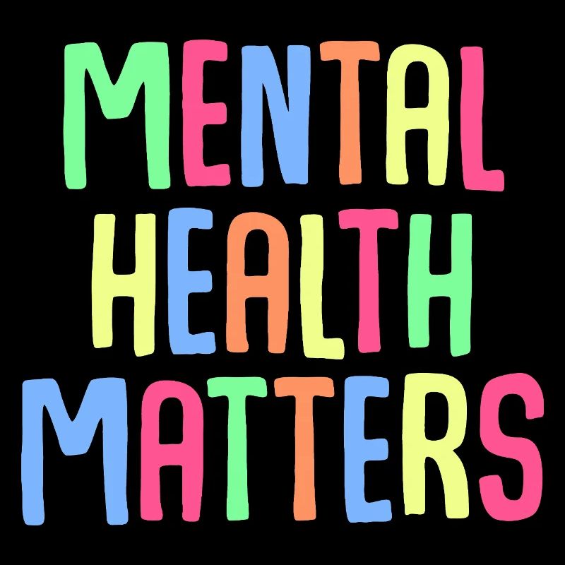 Mental Health Matters Neon-Briefe