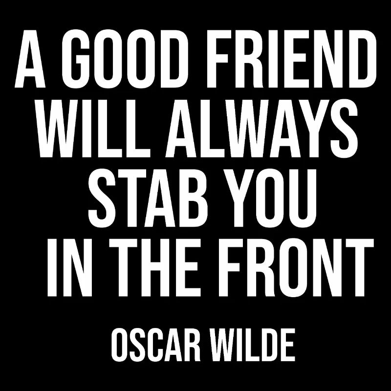Oscar Wilde Freundschaftszitat