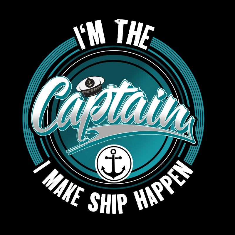 Captain Sailing Motorboat Boat Ship Sailor