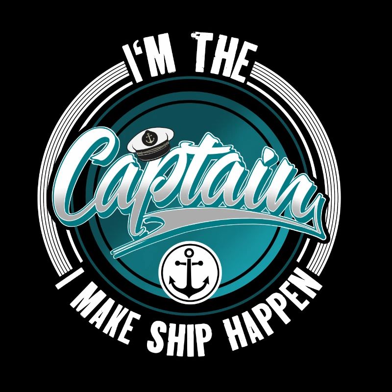 Captain Sailing Motorboat Boat Ship Sailor