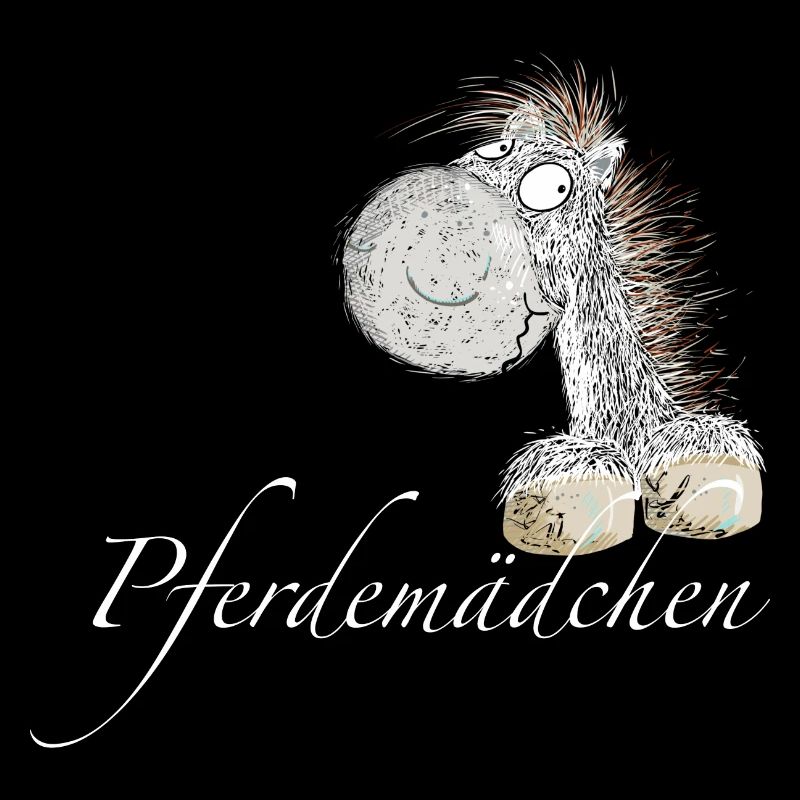 Pferdemädchen Pferde Spruch Pferd