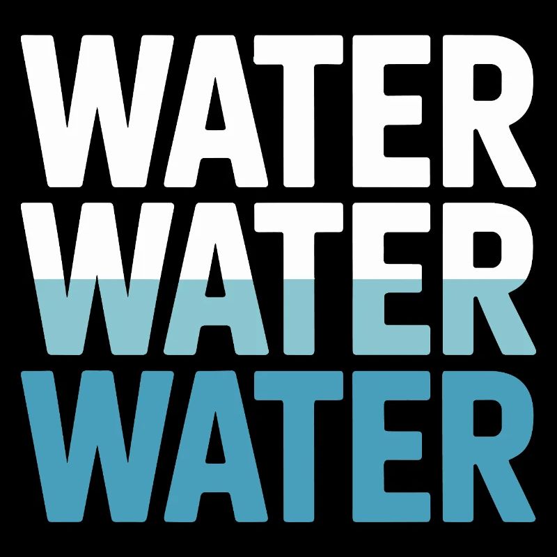 Trinken Sie Wasser Hydrate Ocean River