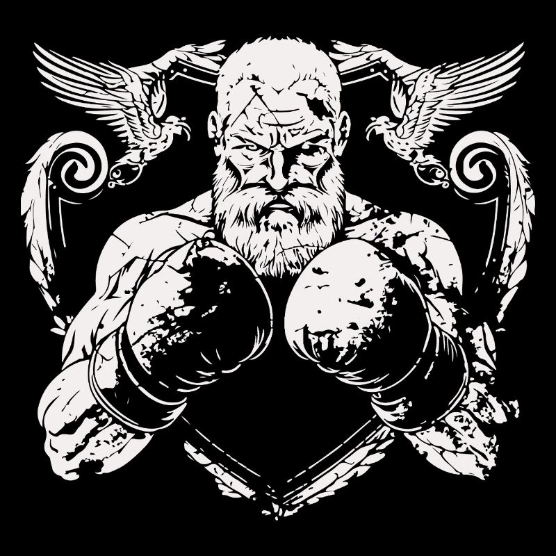 boxeur de combat