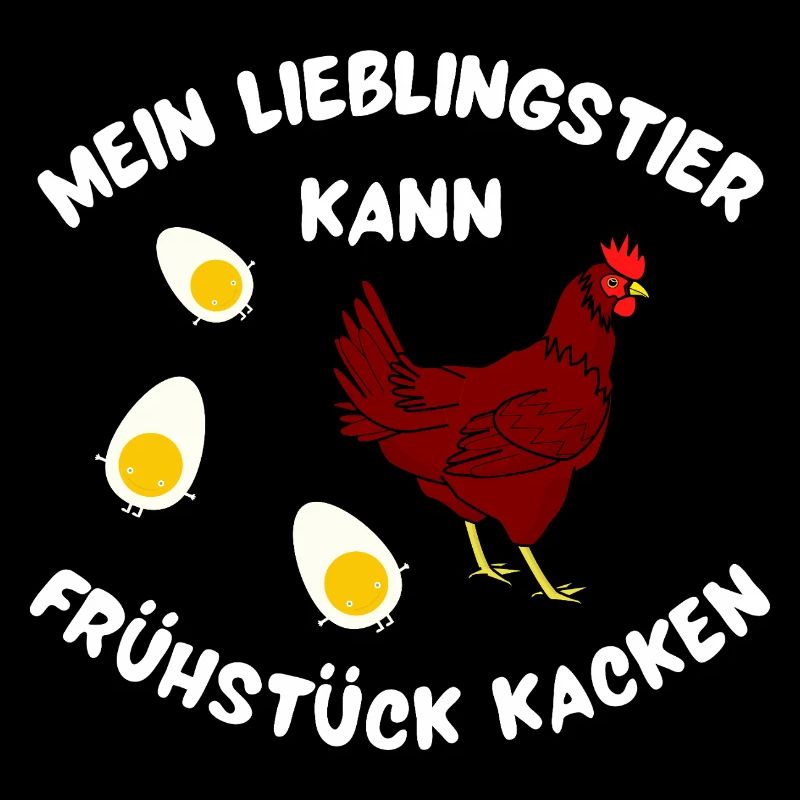 Chicken with breakfast delight design