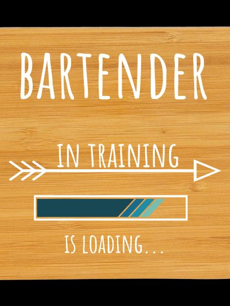 Bartender Gift Profession Training Bartender