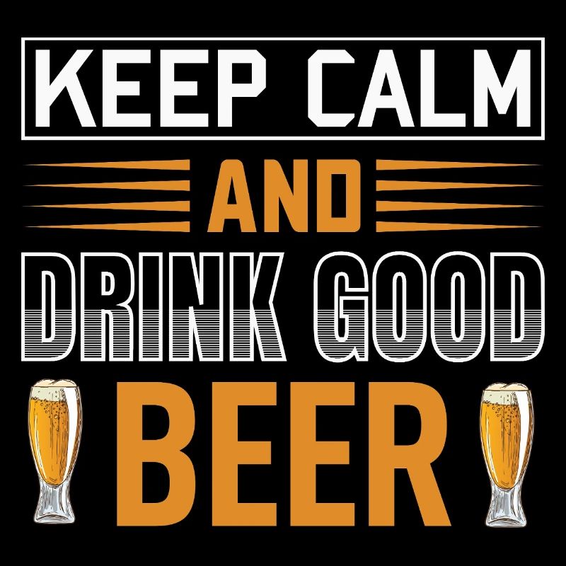 Keep calm drink beer