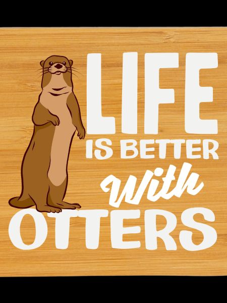 Sea otters live better