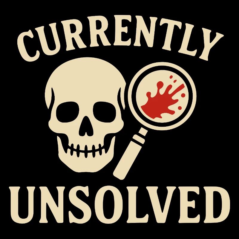 Currently Unsolved – True Crime Mystery Shirt