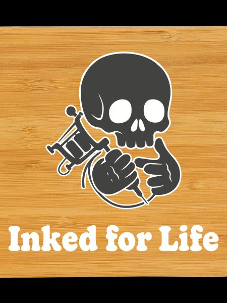 Skeleton Syringe Motif