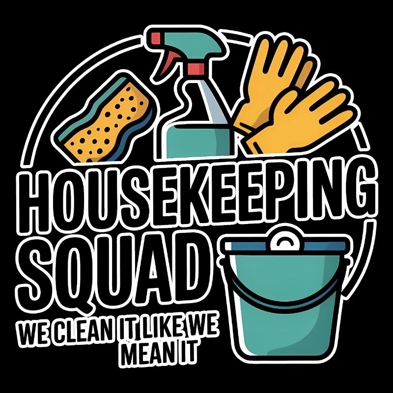 Funny Cleaning Design