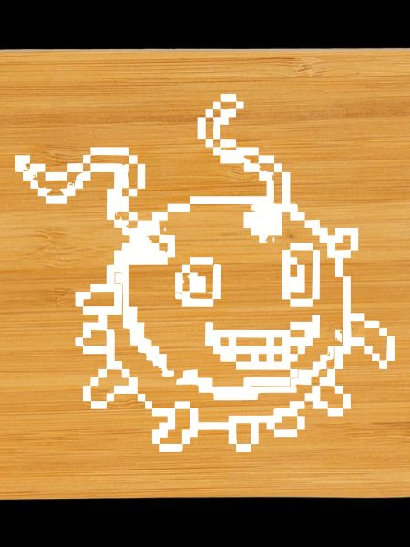 Virus Monster Pixel Art Comic