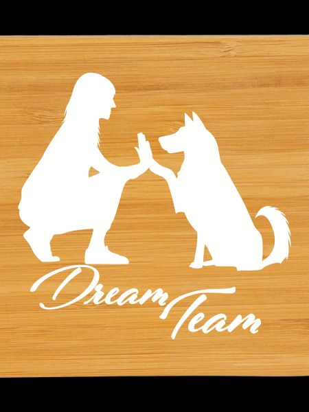 Dream Team Hund weiß