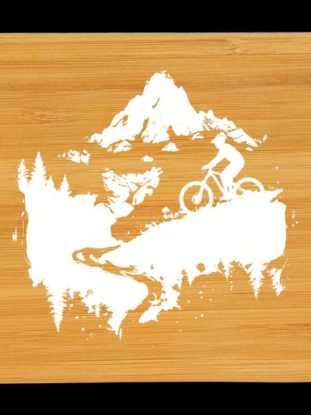 Mountain Biking Sketch