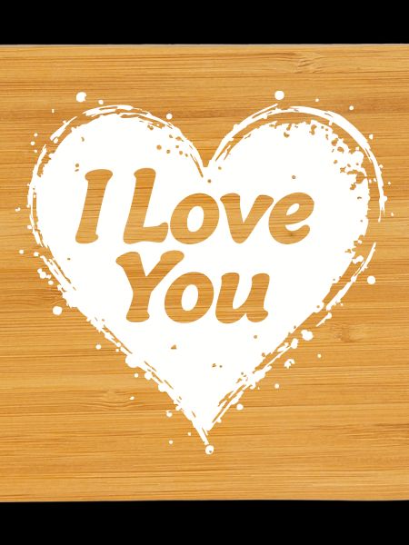 I Love You, White