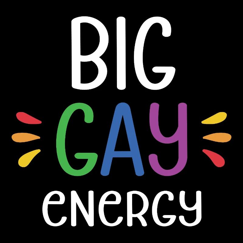LGBTQ Pride Monat - Große schwule Energie