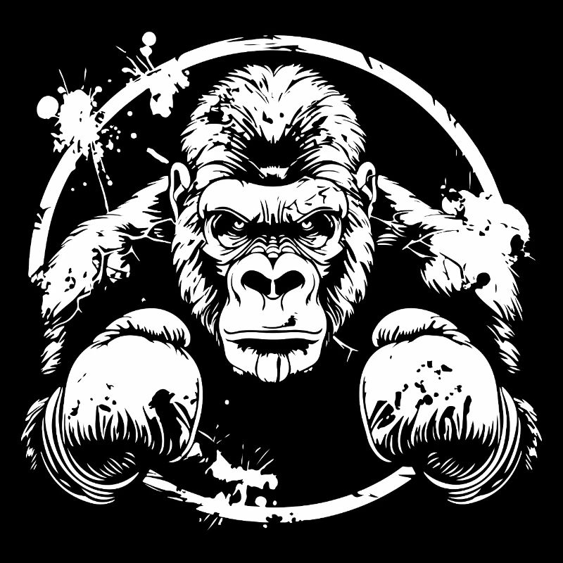 Gorilla Boxer Boxing MMA