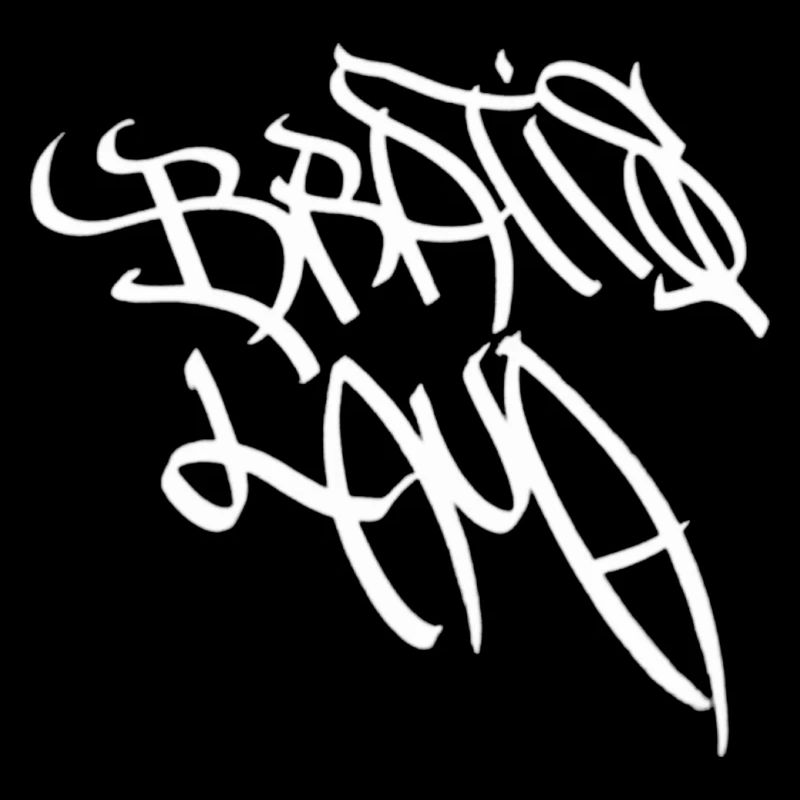 Motif graffiti abstrait de Bratislava