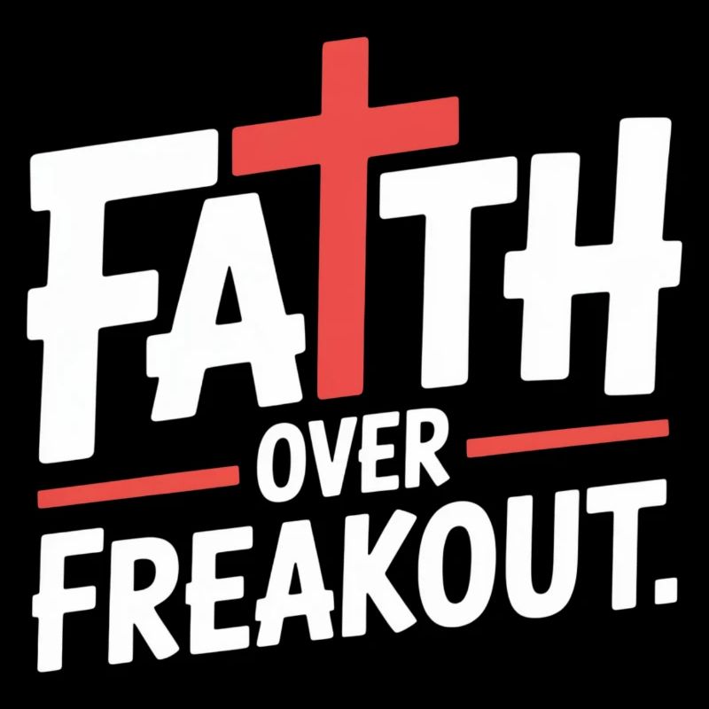Faith Over Freakout Glaube Jesus