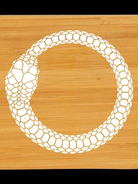 Ouroboros Snake Ring Circle
