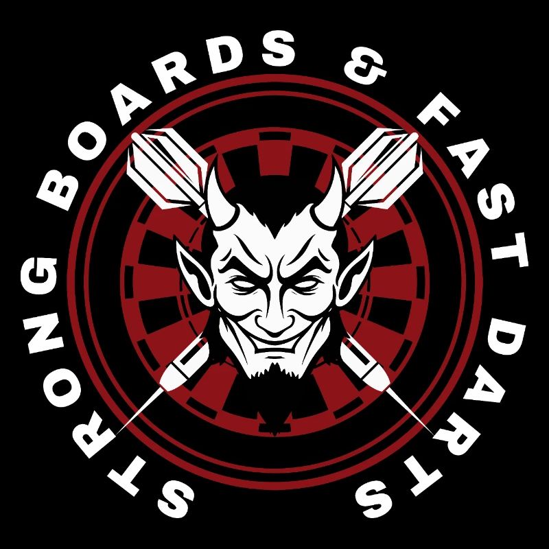DARTS, DARTBOARD AND DEVIL 
