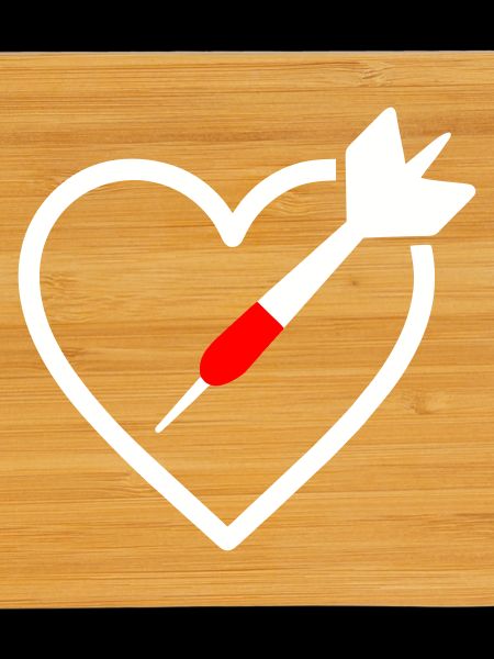 Heart Darts – Precision Lover Design